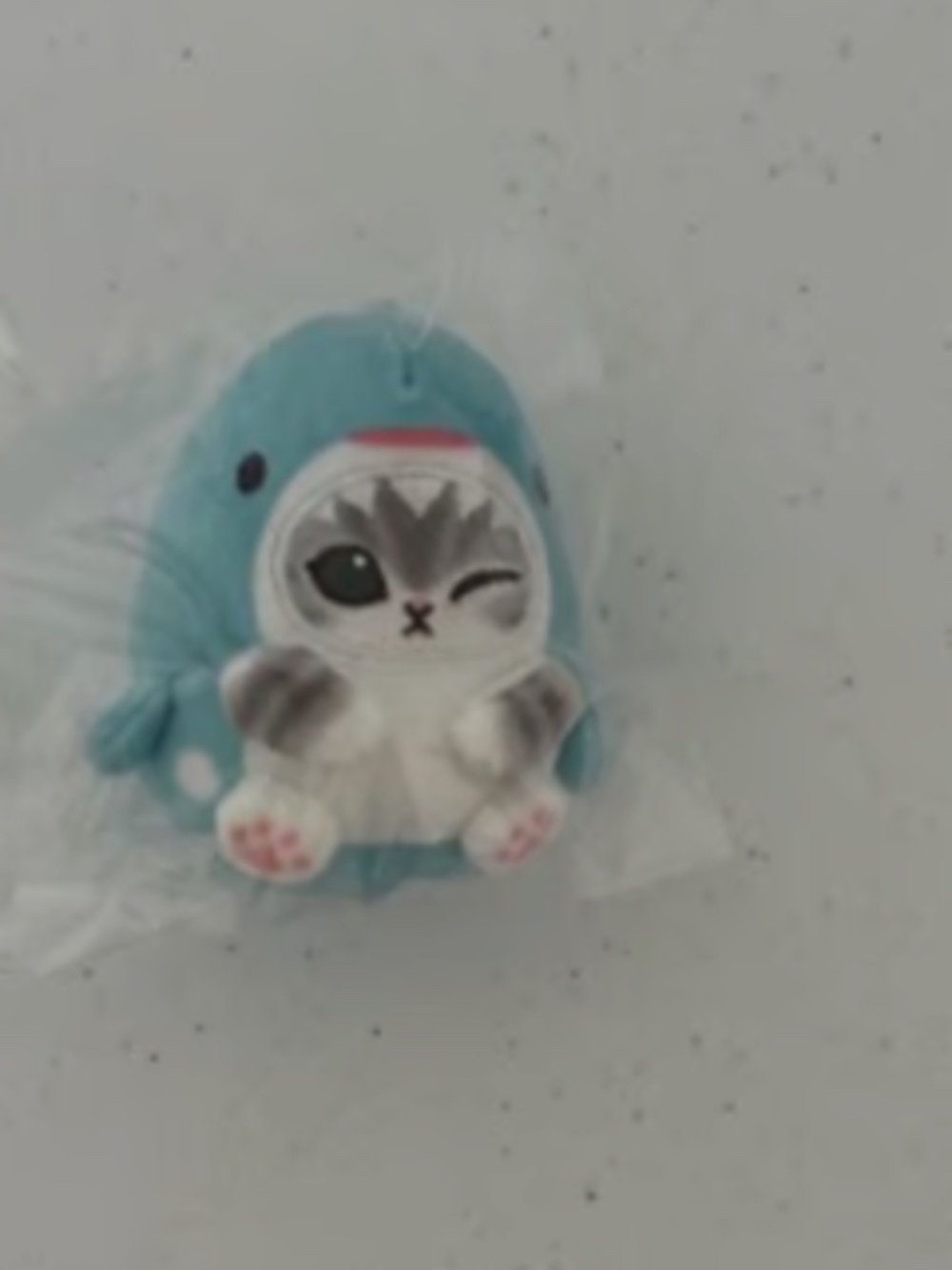 Mofusand Marine Plushie Keychain